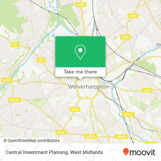 Central Investment Planning map