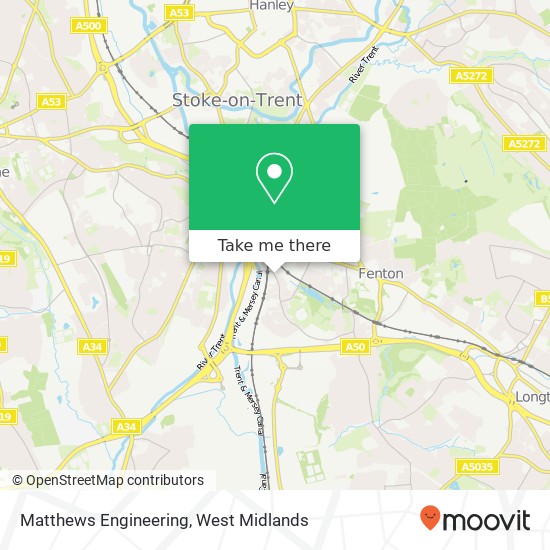 Matthews Engineering map