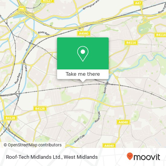 Roof-Tech Midlands Ltd. map