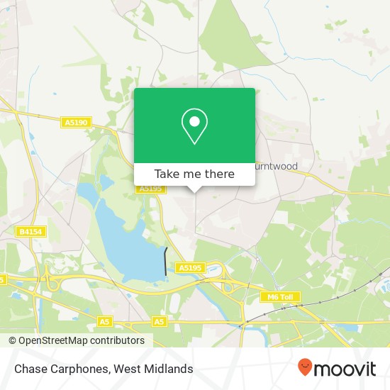 Chase Carphones map