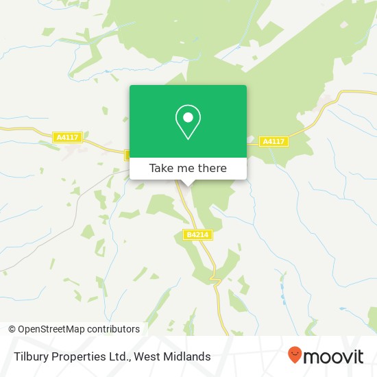 Tilbury Properties Ltd. map