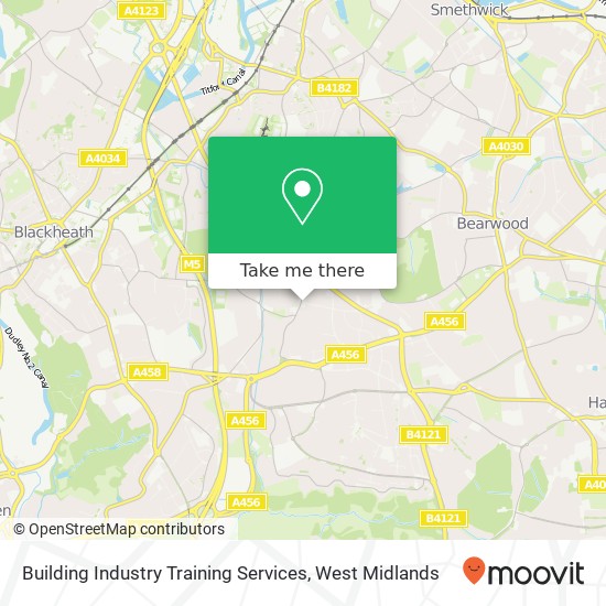 Building Industry Training Services map