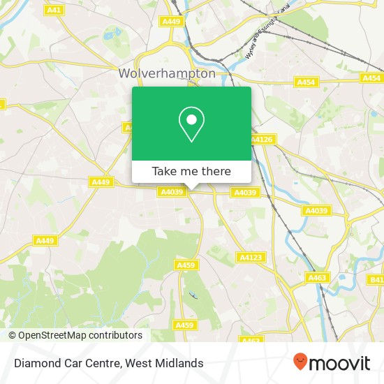 Diamond Car Centre map