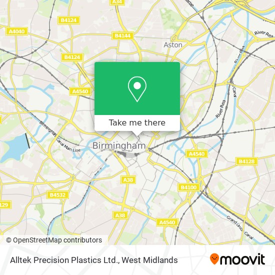 Alltek Precision Plastics Ltd. map