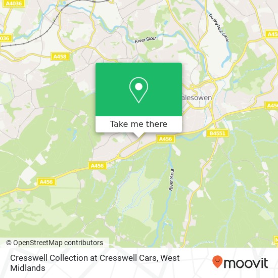 Cresswell Collection at Cresswell Cars map