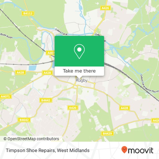 Timpson Shoe Repairs map