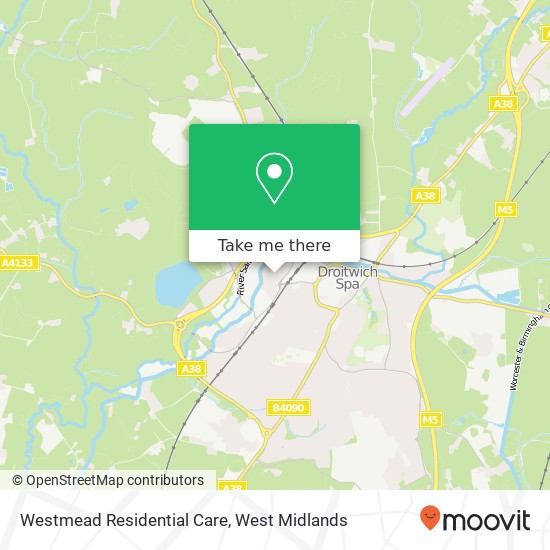 Westmead Residential Care map