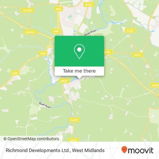 Richmond Developments Ltd. map