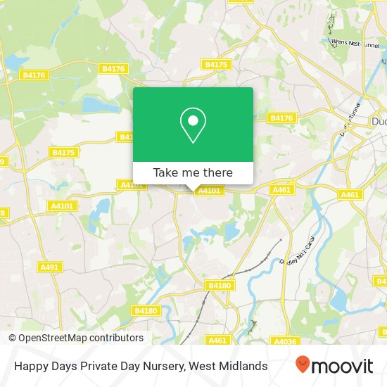 Happy Days Private Day Nursery map