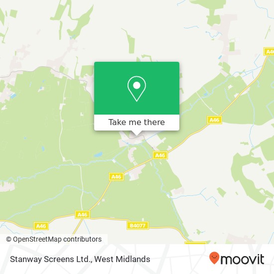 Stanway Screens Ltd. map