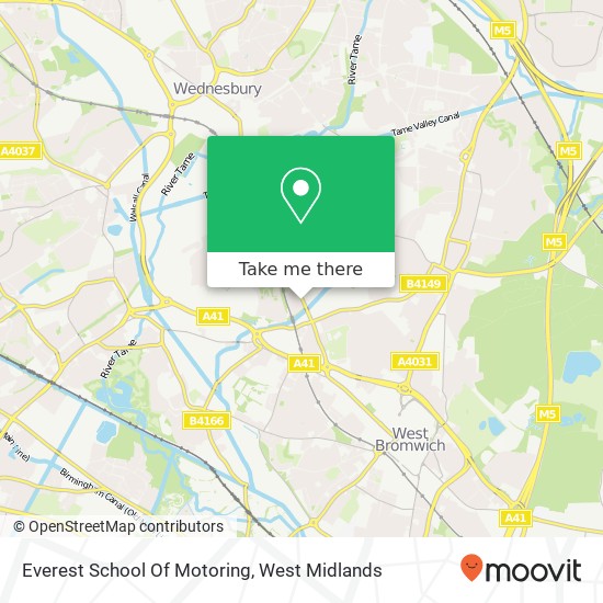 Everest School Of Motoring map