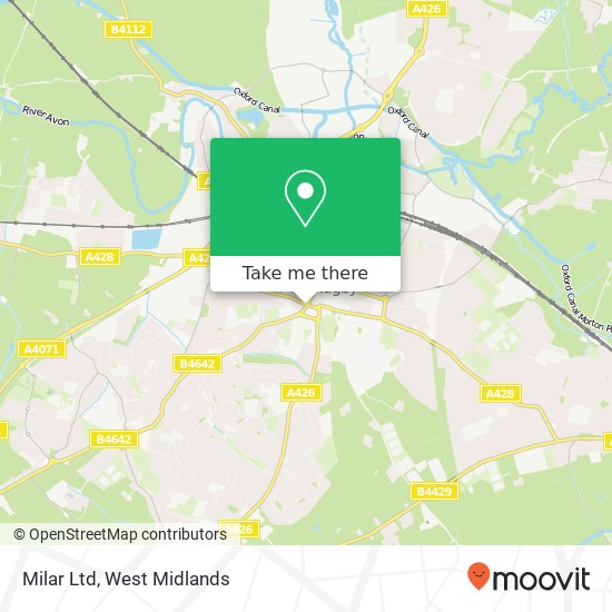 Milar Ltd map