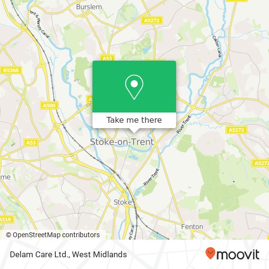 Delam Care Ltd. map