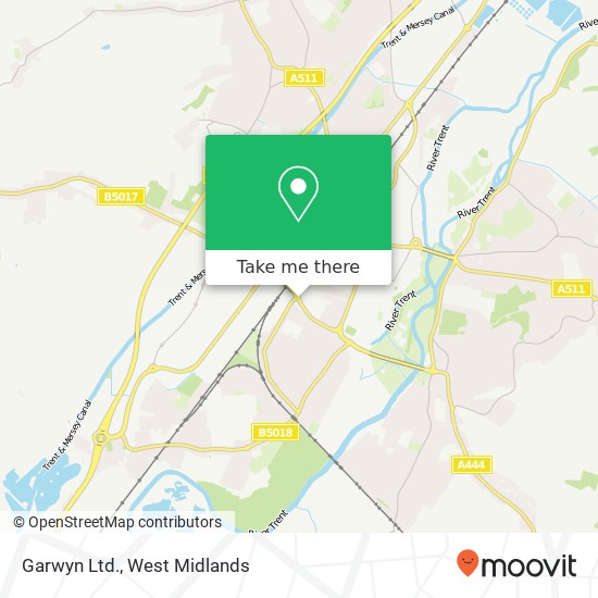 Garwyn Ltd. map