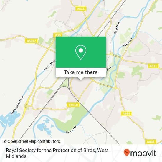 Royal Society for the Protection of Birds map