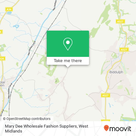 Mary Dee Wholesale Fashion Suppliers map