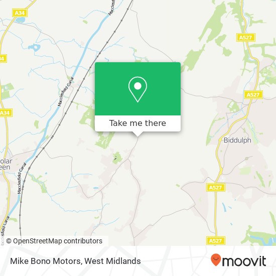 Mike Bono Motors map