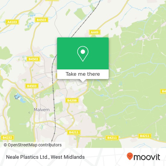 Neale Plastics Ltd. map