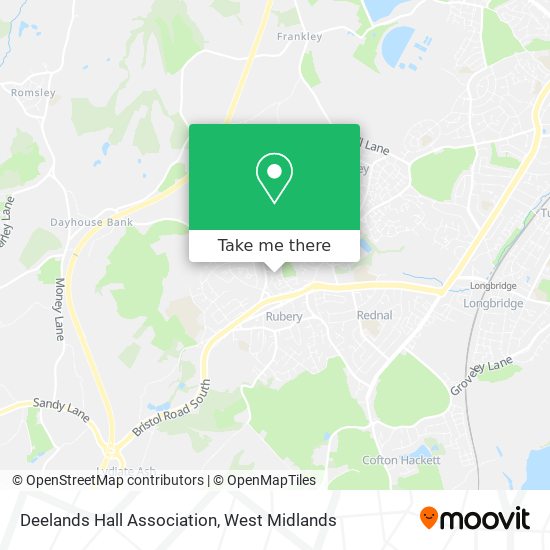Deelands Hall Association map