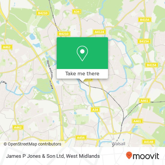 James P Jones & Son Ltd map