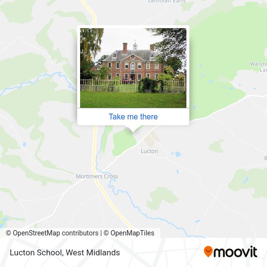 Lucton School map