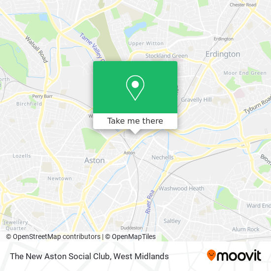 The New Aston Social Club map