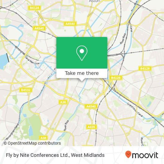 Fly by Nite Conferences Ltd. map