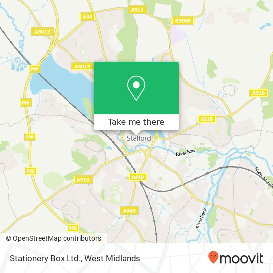Stationery Box Ltd. map