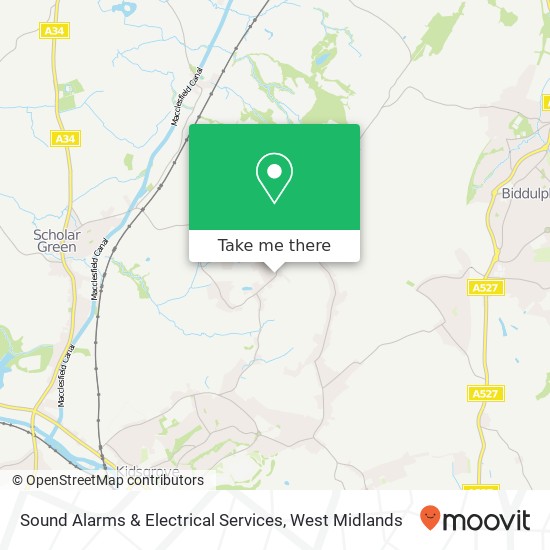 Sound Alarms & Electrical Services map