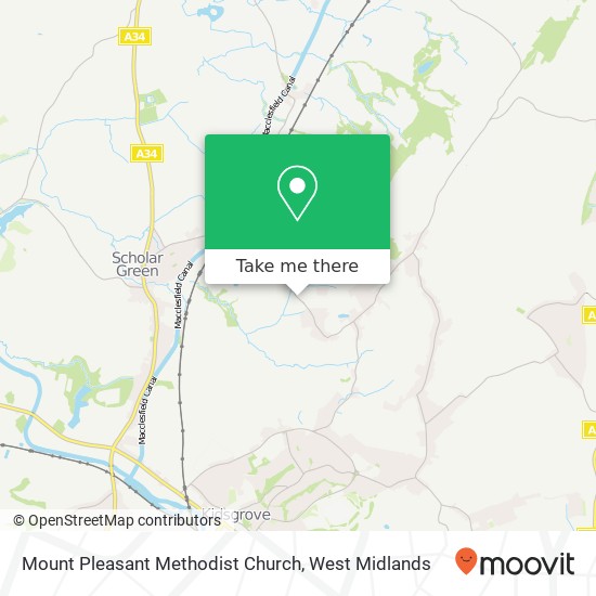 Mount Pleasant Methodist Church map