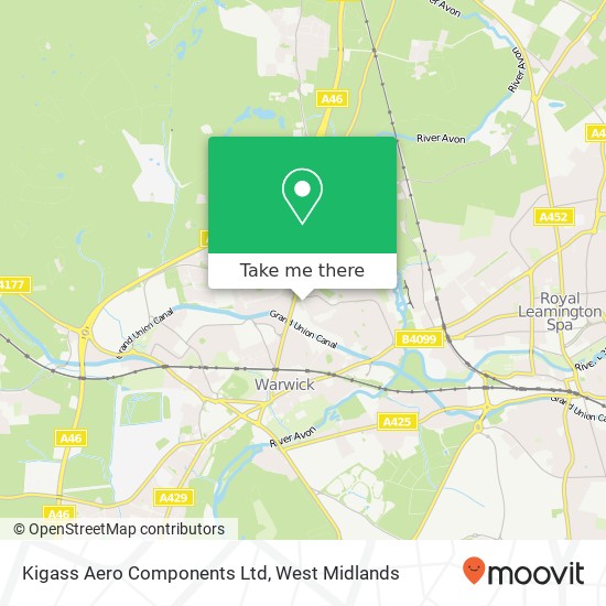 Kigass Aero Components Ltd map