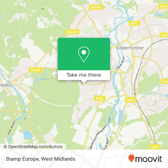 Biamp Europe map