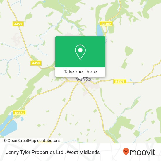 Jenny Tyler Properties Ltd. map