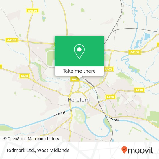 Todmark Ltd. map