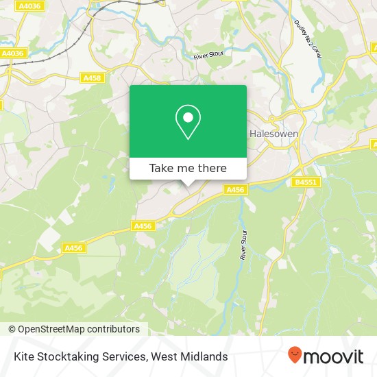 Kite Stocktaking Services map