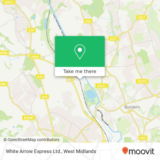 White Arrow Express Ltd. map