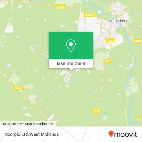Scorpio Ltd map