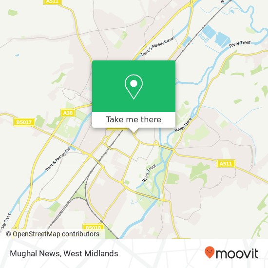 Mughal News map