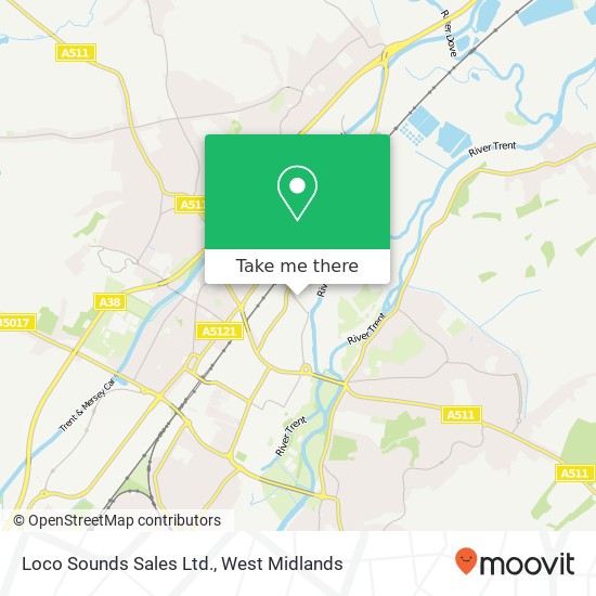Loco Sounds Sales Ltd. map