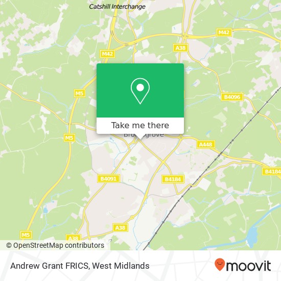 Andrew Grant FRICS map