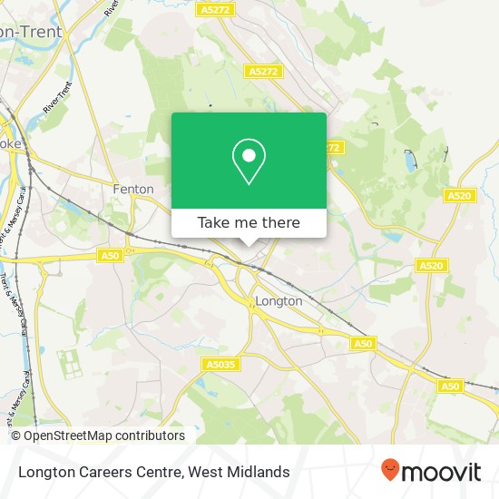 Longton Careers Centre map