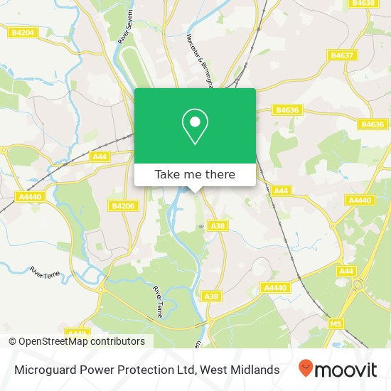 Microguard Power Protection Ltd map