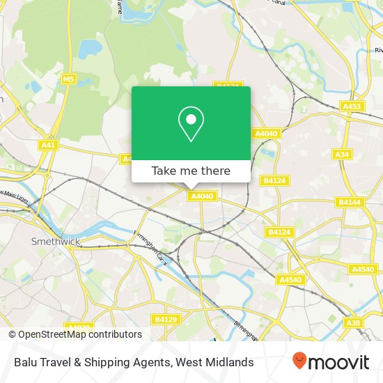 Balu Travel & Shipping Agents map