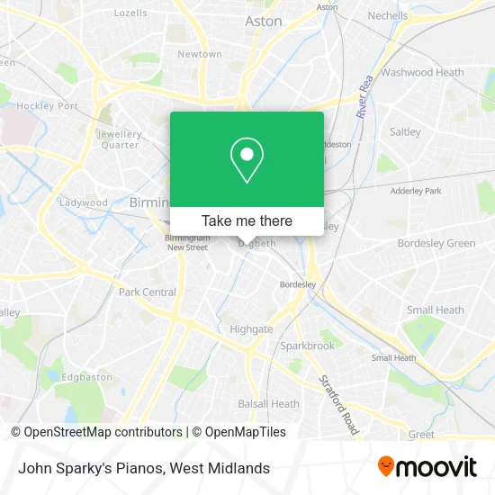 John Sparky's Pianos map