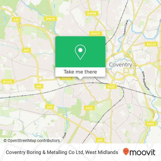 Coventry Boring & Metalling Co Ltd map