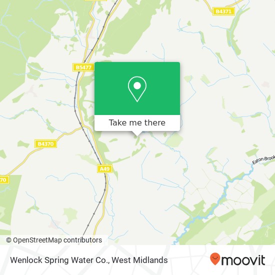 Wenlock Spring Water Co. map