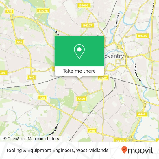 Tooling & Equipment Engineers map