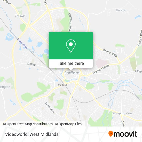 Videoworld map