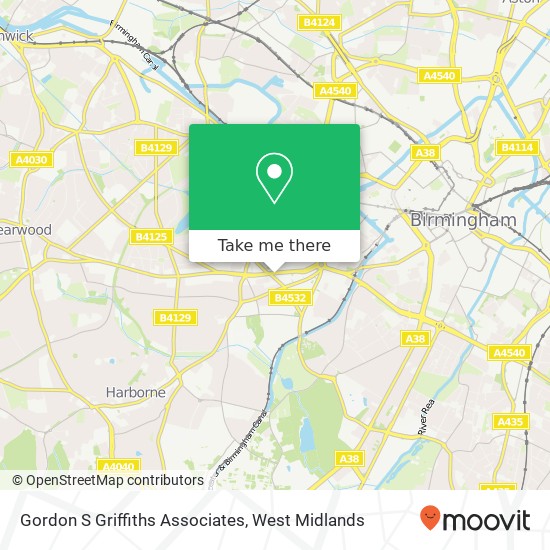 Gordon S Griffiths Associates map