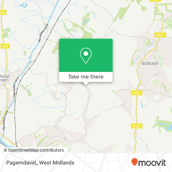 Pagemdavid, map